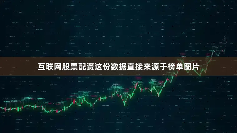 互联网股票配资这份数据直接来源于榜单图片