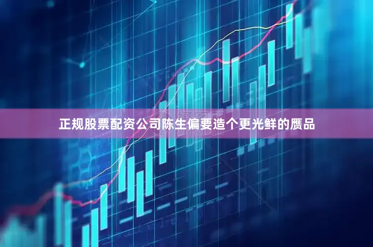 正规股票配资公司陈生偏要造个更光鲜的赝品